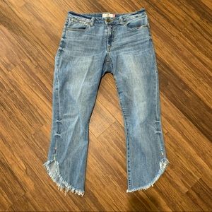 cabi High Straight, cropped and customized!